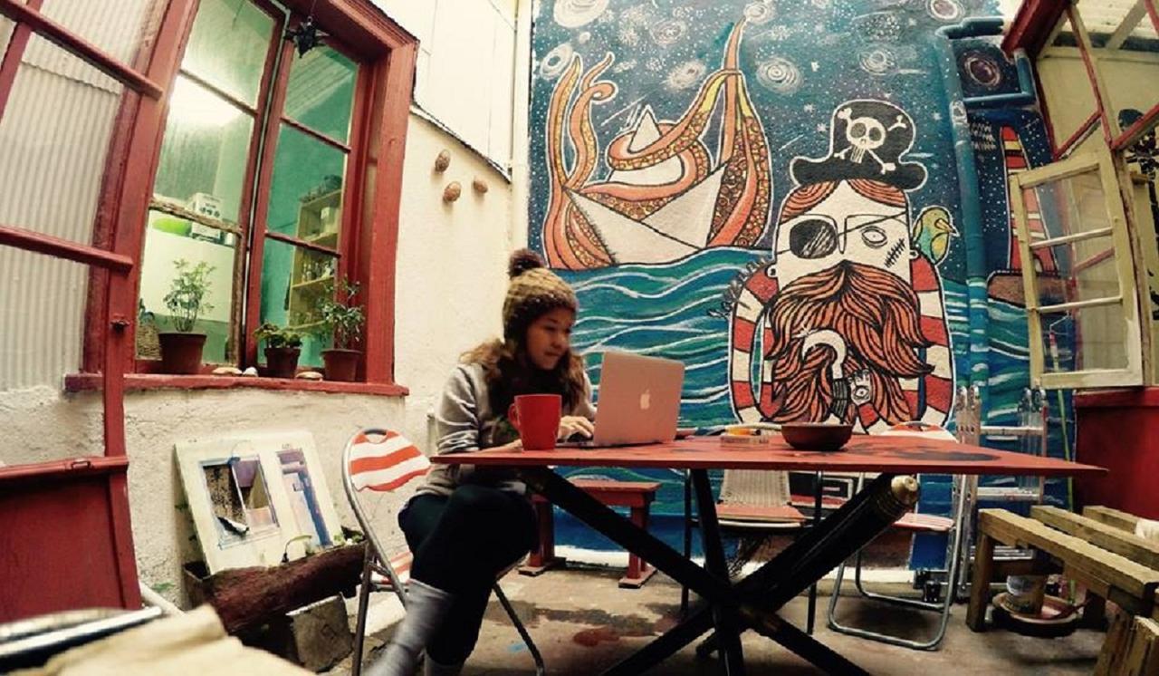 Hostal Del Pirata Valparaíso Exteriör bild